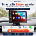 Miroura™ - Écran tactile 7 pouces pour voiture | Bluetooth & USB/TF