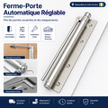 Ferme-Porte Anti-Claquement Inox
