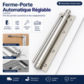 Ferme-Porte Anti-Claquement Inox