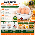 Cuiseur à Œufs Express™ – Jusqu’à 7 Œufs Parfaits en Quelques Minutes