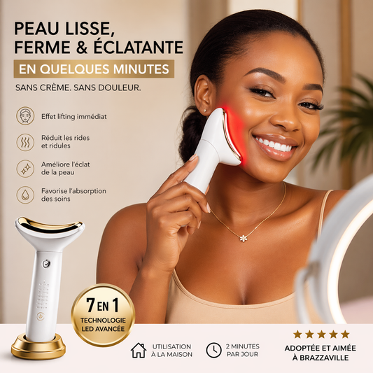 Sculpteur facial LED 7 en 1